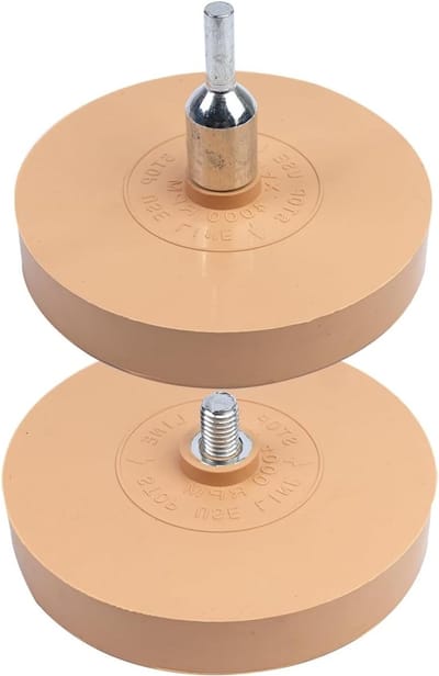 Effectieve Car Paint Cleaners met Booradapter voor het Verwijderen van Plakresten, Stickers en Strepen van Auto's, 88 mm/3.5 Inches
