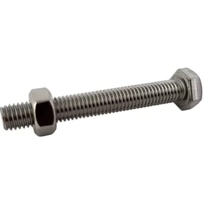 Sencys Zeskantbout Met Moer - Rvs - M5x16 Mm