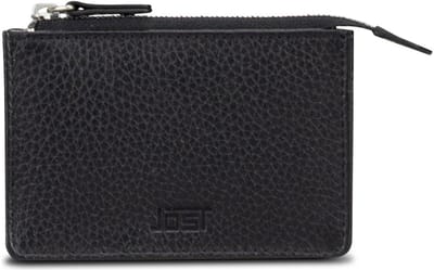 JOST Leren sleutelgeval kaarthouder Vika Card & Key Wallet Black zwart
