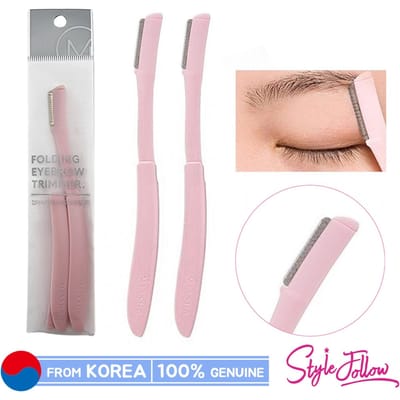 MISSHA Tondeuse à sourcils pliable (1 paquet / 2 pièces) 1pc + Sample Gifts white