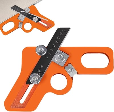 Fineer rand Trimmer - Houttrimmer rand - Meubels afwerken - Verstelbare snede - 16 x 9.5 cm - B