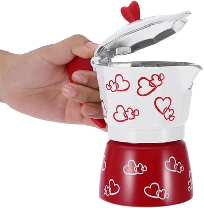 Koffiezetapparaat voor Moka Pot, Stovetop Espresso Maker, Aluminium Koffiepott voor Perfecte Espresso en Koffiezetten