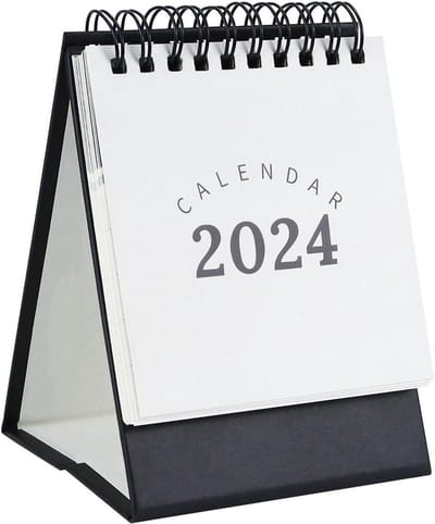 Mini Bureaukalender 2023-2024 voor Planning en Organisatie
