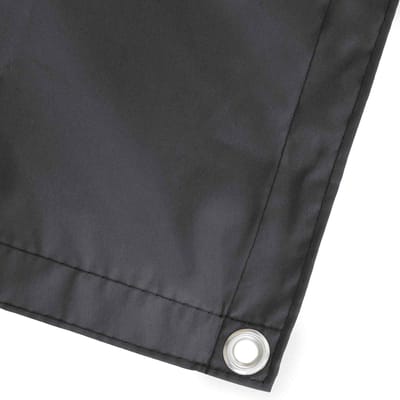 vidaXL - Balkon - Privacy - Scherm - 200 - x - 400 - cm - Stof - met - PU-coating - Zwart