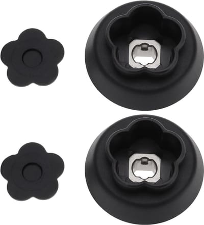 2 stks Mixer Koppeling Gidsen Koppeling As Connector met 5 Takken Hoofd - Compatibel met Monsieur Cuisine Connect/Monsieur Cuisine Smart Washing Machine
