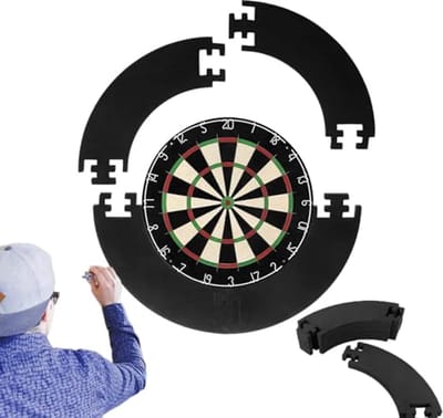 Dartbord Surround voor Wandbescherming - 4-delige Beschermring voor Dartborden