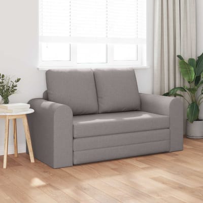 vidaXL - Slaapbank - Taupe - 148 - x - 71 - x - 83 - cm - Stof