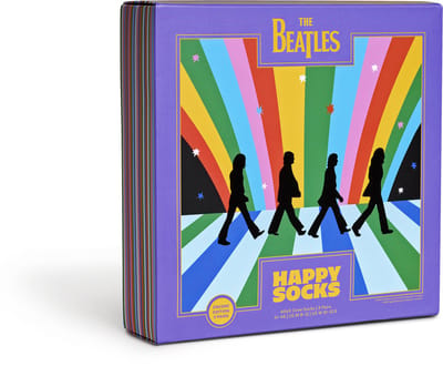 Happy Socks 3paar sokken - Heren & Dames - Maat 41-46 - The Beatles Special Edition