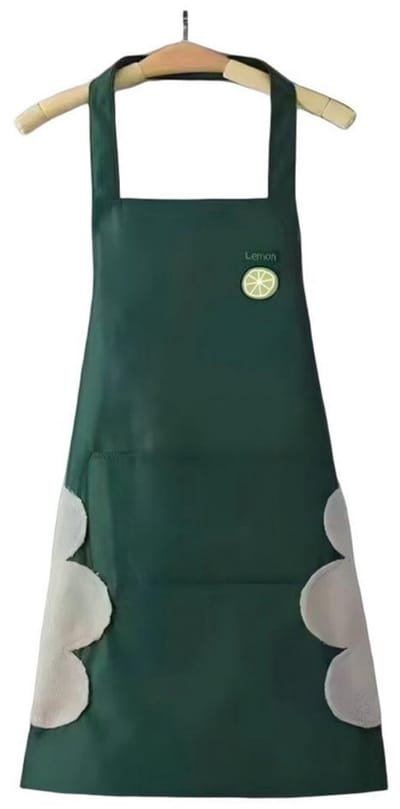 Schort - 70 x 66 cm - Effen kleur - Waterdicht - Opvouwbaar - Kledingbescherming - Werk- of keukenschort - Kookschort - Lichtgewicht – Stijlvol en aantrekkelijk – Vlekbestendig - Geschikt voor thuis, keuken, werk, enz.