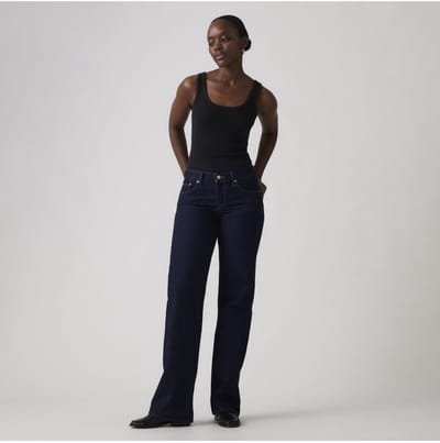 Levi's Jeans Low Loose donkerblauw