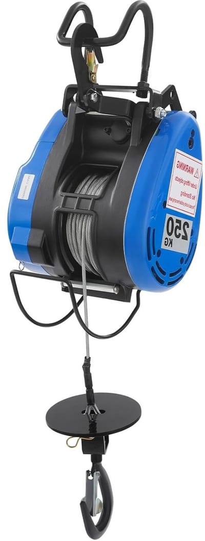 Krachtige Elektrische Seilwinde 1500W met Draadloze Afstandsbediening voor Landbouw, Fabrieken en Havens