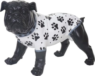 Bulldog 24 cm zwart