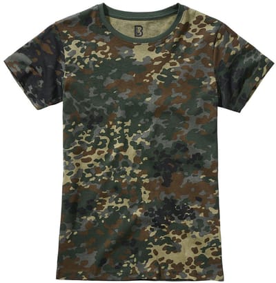 Brandit - Basic Dames Tshirt - XL - Groen