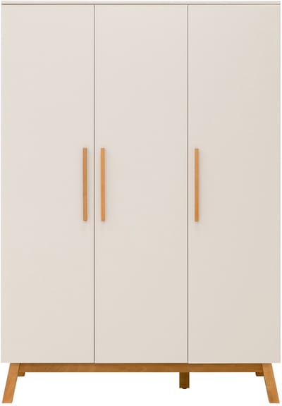 Bopita Kaleo Kledingkast 3-Deurskast - Rose Wood