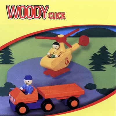 Beleduc - woody click helicopter met trailer