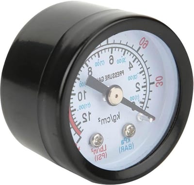 Luchtmeter Druk Meten Meter Voor Schroefcompressoren-Zuigercompressoren 0-180 PSI Y40 Shell Luchtmeter