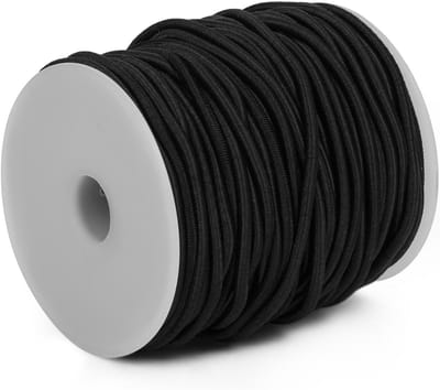 Robuuste Elastische Touw van 3 mm x 30 m voor Camping, Tuin en Zeilen - Ideaal voor Zeil- en Afdekzeilen, Netten en Expander Rope
