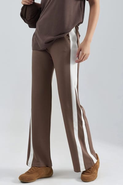 Modal Touch Contrast Detail Broek