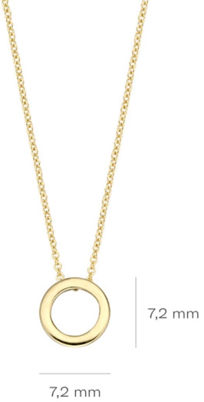Blush Collier 3083YGO Dames Ketting – 42cm
