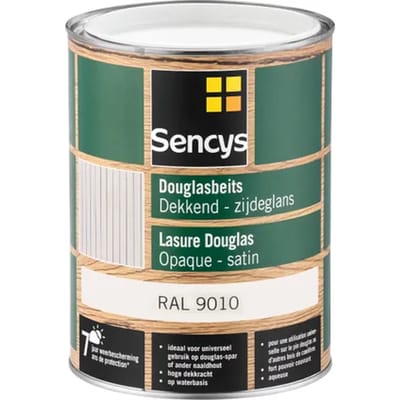 Sencys Beits Douglas Hout Dekkend Ral9010 2,5l