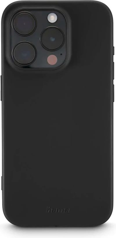 Hama MagCase Finest Feel Cover Hoesje geschikt voor Apple iPhone 15 Pro Max - Zijdezachte Afwerking - Zwart