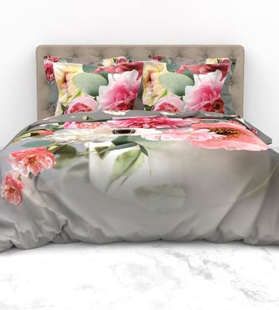 Heckett & Lane dekbedovertrek Rebecca (Grey)-240x200/220 cm