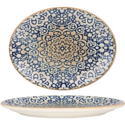 Bonna Serveerschaal - Alhambra - Porselein - 20x16 cm - set van 2