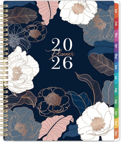 Academische Planner 2025-2026 | Wekelijks & Maandelijks | 9" x 11"