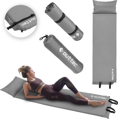 Outtec® Zelfopblazende Slaapmat, Luchtbed, Slaapmat - 186x53 cm