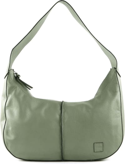 FREDsBRUDER Leren Schoudertas Ginsberg Shoulderbag Sage Groene