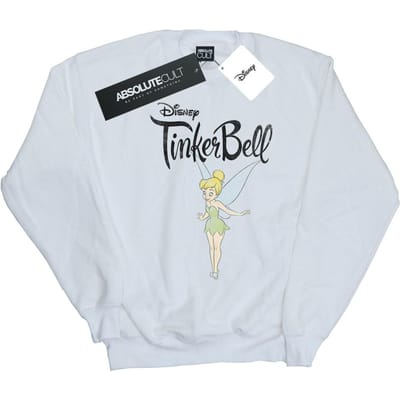 Disney Dames/Dames Tinker Bell Flying Tink Sweatshirt (Wit)