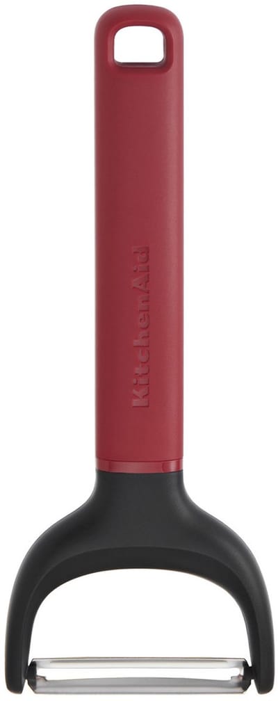 Dunschiller, Y-vorm, 17,5 cm, Kunststof/RVS, Rood - KitchenAid