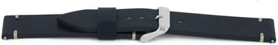Horlogeband F640 Vintage Mustang Blauw 18x18 mm