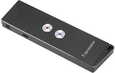 Allecto - Bluetooth Stemvertaler - Draagbaar Vertaalapparaat - 74 Talen - 70 Accenten - Compact - Ideaal voor reizen - Gebruiksvriendelijk - Geschi...
