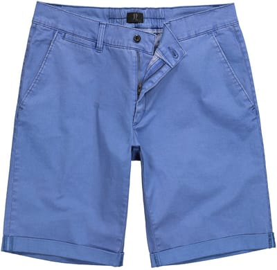 JP 1880 - Heren - Chino-bermuda Buik-Fit Regular Fit - Koningsblauw - Maat 66