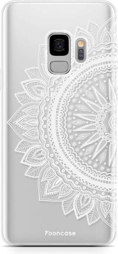 Fooncase Hoesje Geschikt voor Samsung Galaxy S9 - Shockproof Case - Back Cover / Soft Case - Mandala / Ibiza