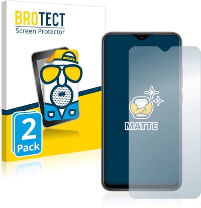 BROTECT - Screenprotector voor Xiaomi Redmi 9 - Folie Beschermfolie matte 2 Stuks