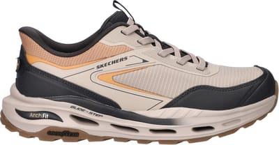 Skechers ARCH FIT ORVAN ULTRA - TALON Heren Instappers - Taupe / Zwart