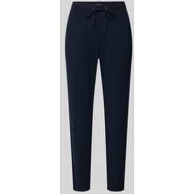 Tom Tailor - Wijdvallende stoffen broek - Maat 44/32 - Real Navy Blue
