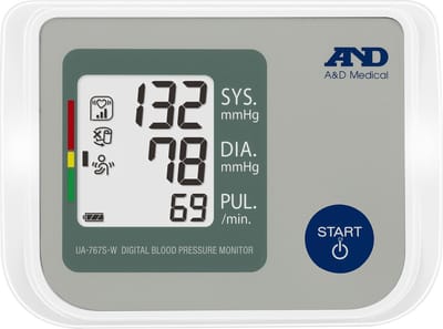 A&D Medical UA-767S-W - Bloeddrukmeter - Bovenarm - manchet 22-42 cm- aanbevolen Nederlandse Hartstichting