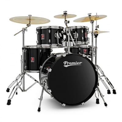 Premier Revolution 20 5-delig Drumstel + Pakket, Zwart
