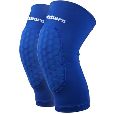 1 Paar Kniebeschermers Honingraat Schokbestendig MTB Fietsen Beenwarmers Kniebrace Ondersteuning XL