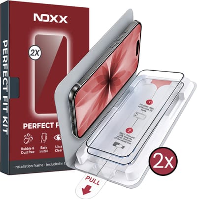 Screenprotector - Geschikt voor Apple iPhone 17 - 2 Stuks - Met Montagehulp - Perfect Fit Kit - Bubbelvrij Aanbrengen - Gehard Glas - Beschermglas - Tempered Glass - Screen Protector - Case Friendly