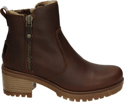 Panama Jack PAULINE B12 - Gevoerde laarzenSnowbootsDames laarzen - Kleur: Bruin - Maat: 41