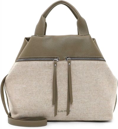 SURI FREY Schoudertas Handtas Betzy Shoulder Bag Khaki Kaki Beige