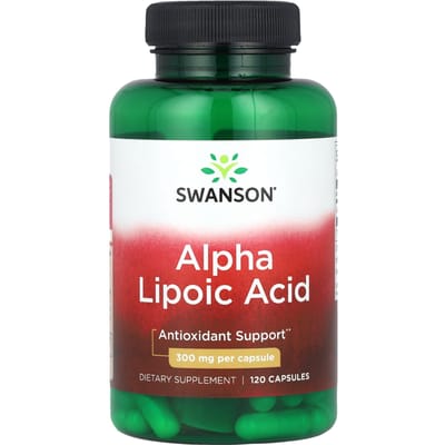 Alfa-liponzuur, 300 mg, 120 capsules
