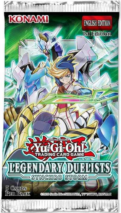 Yu-Gi-Oh! Legendary Duelists 8 Synchro Storm Sleeved Booster - Yu-Gi-Oh! Kaarten