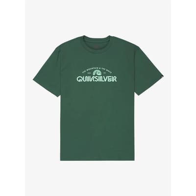 Quiksilver Ev Vista Ss Heren T-shirt Eqyzt08287-grt0 - Kleur Groen - Maat L