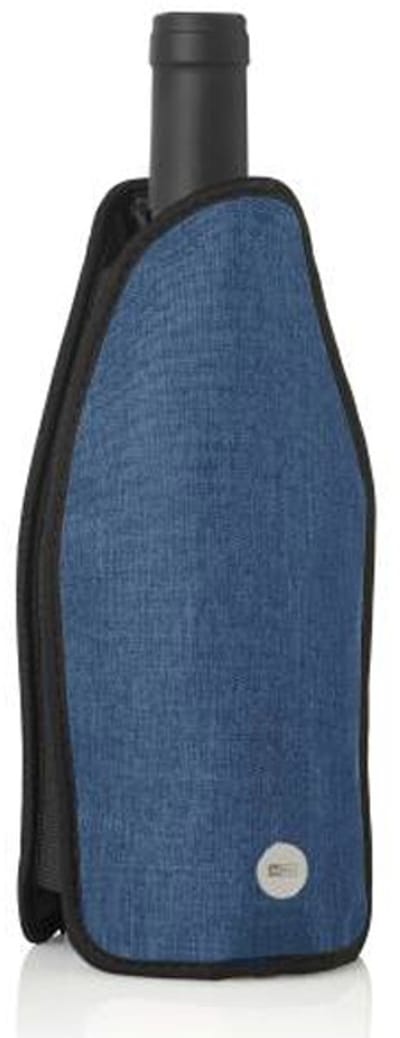 AdHoc Wijnkoeler Arctic - Flexibele Koelmanchet voor Wijn en Champagne - Blauw