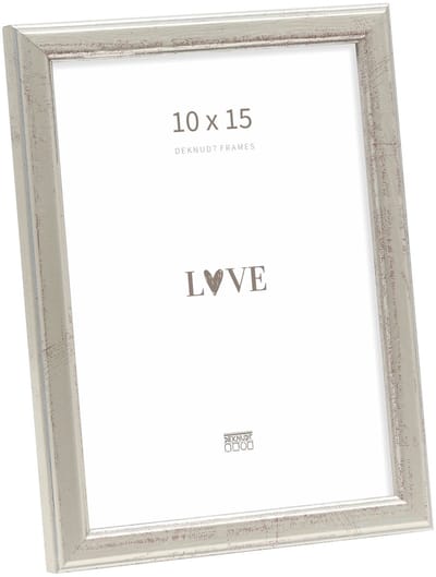 Deknudt Frames fotolijst S236D1 - zilver hout - voor foto: 10x15 cm
